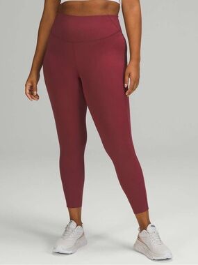 Lululemon Base Pace High-Rise Running Tight 25" Mulled Wine